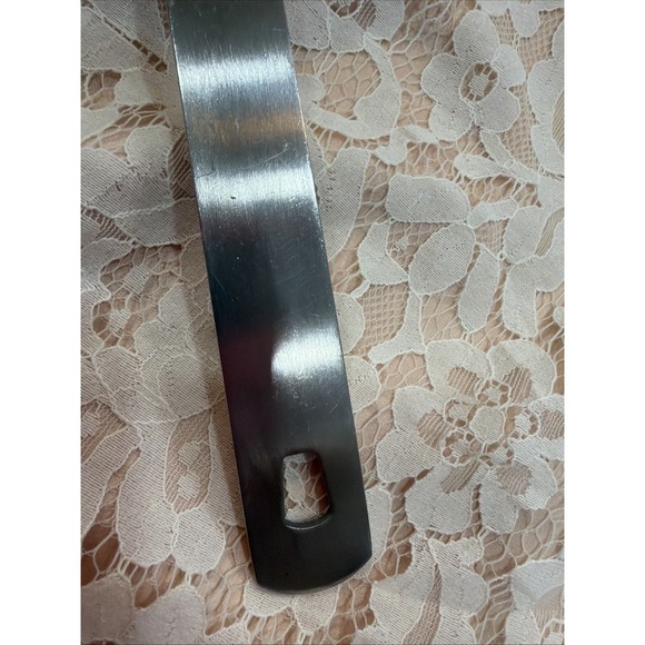 Amco Rust Proof Stainless Short Spatula Black Heat Resistant Nylon USA 11031 Com - Picture 10 of 16